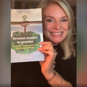 Pernille La Lau in 'Groeien zonder te groeien' van Tony de Bree